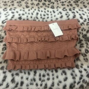 NWT knit cropped tube top!